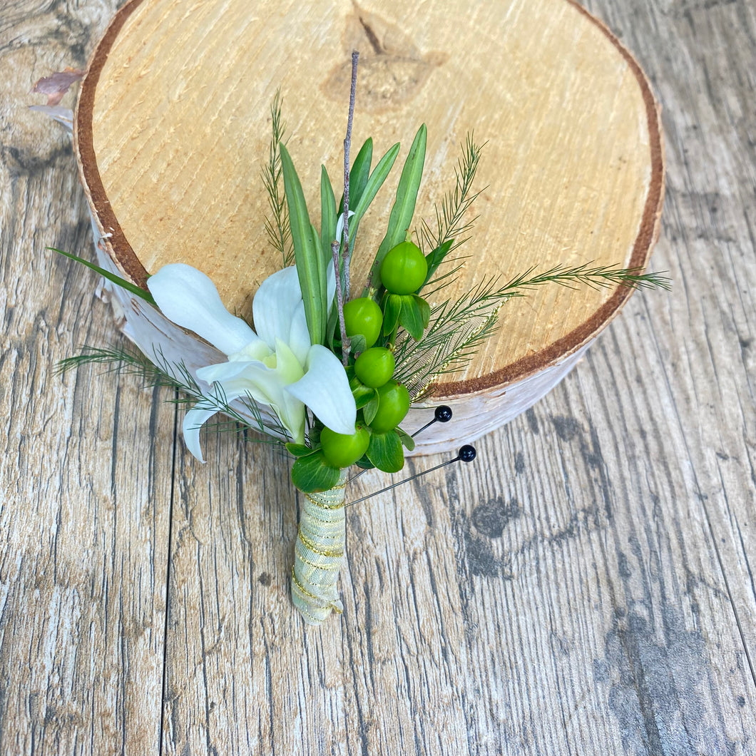 Orchid  Boutonniere